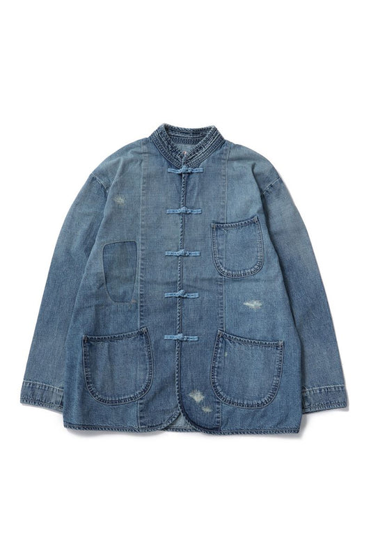 Porter Classic CANNERY ROW DENIM CHINESE JACKET