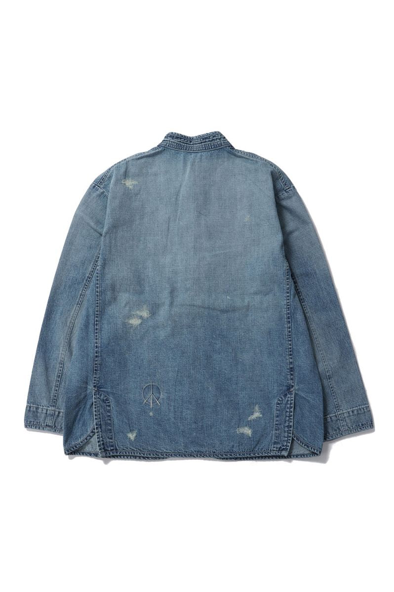 Porter Classic CANNERY ROW DENIM CHINESE JACKET