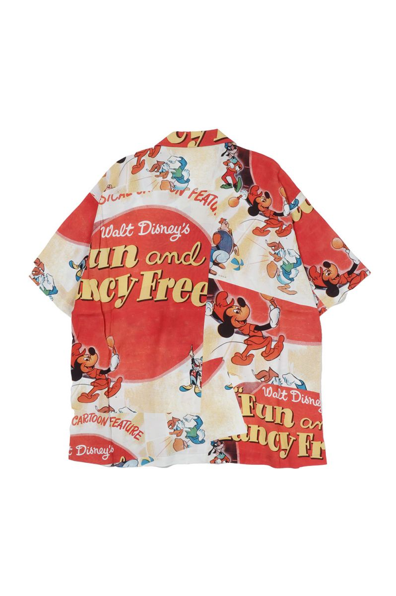 Porter Classic DISNEY V/P PC ALOHA COLLECTION ALOHA SHIRT / MICKEY MOUSE&FRIENDS