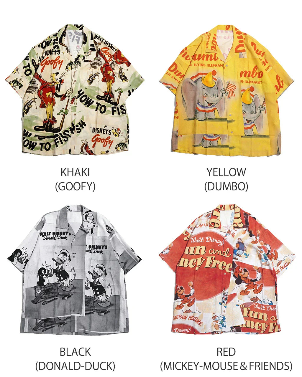 Porter Classic DISNEY V/P PC ALOHA COLLECTION ALOHA SHIRT / GOOFY②