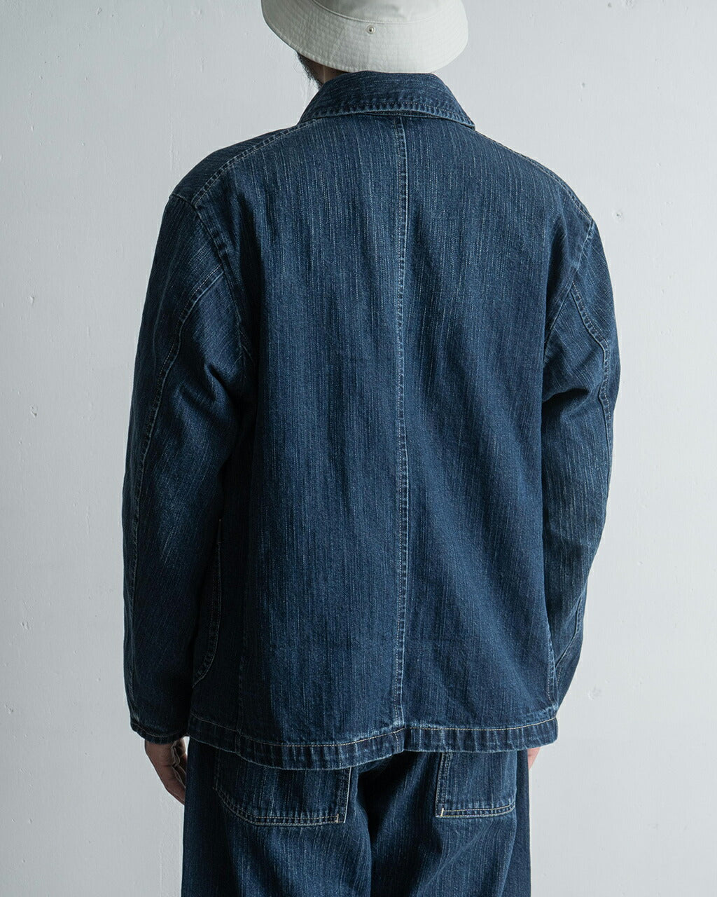 ジャケット・アウター STEINBECK DENIM FRENCH JACKET Porter Classic STEINBECK DENIM FRENCH JACKET WATCH CHAIN