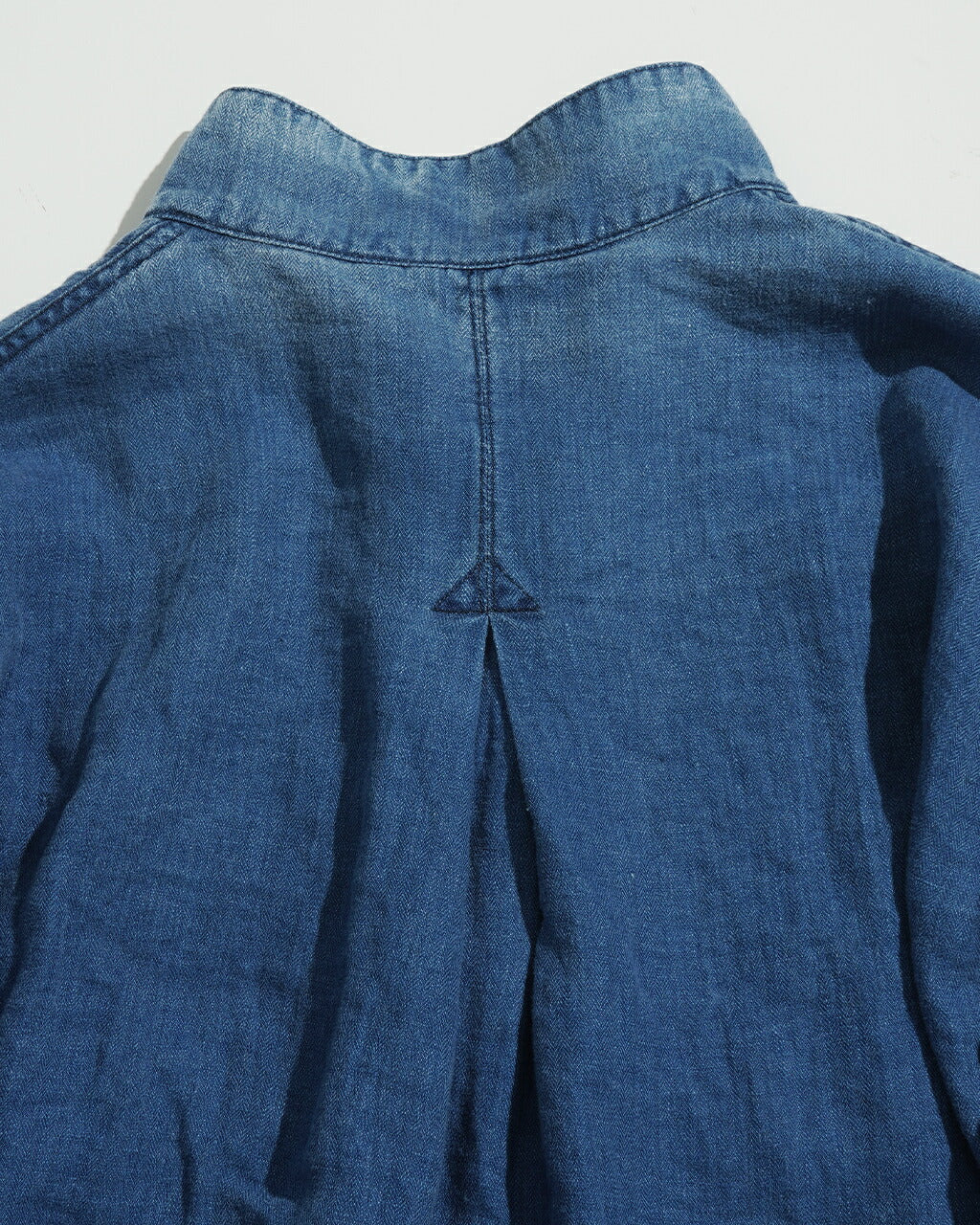 Porter Classic INDIGO LINEN CHINESE JACKET – unexpected store