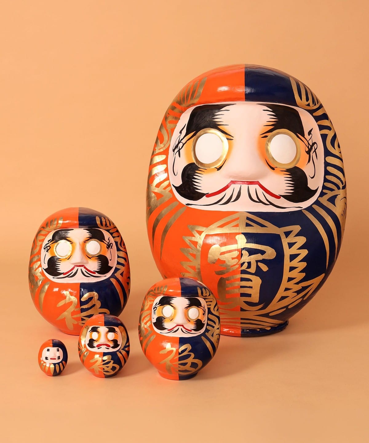 BEAMS JAPAN Shirakawa Daruma Sohonpo Small - 10th Anniversary Version