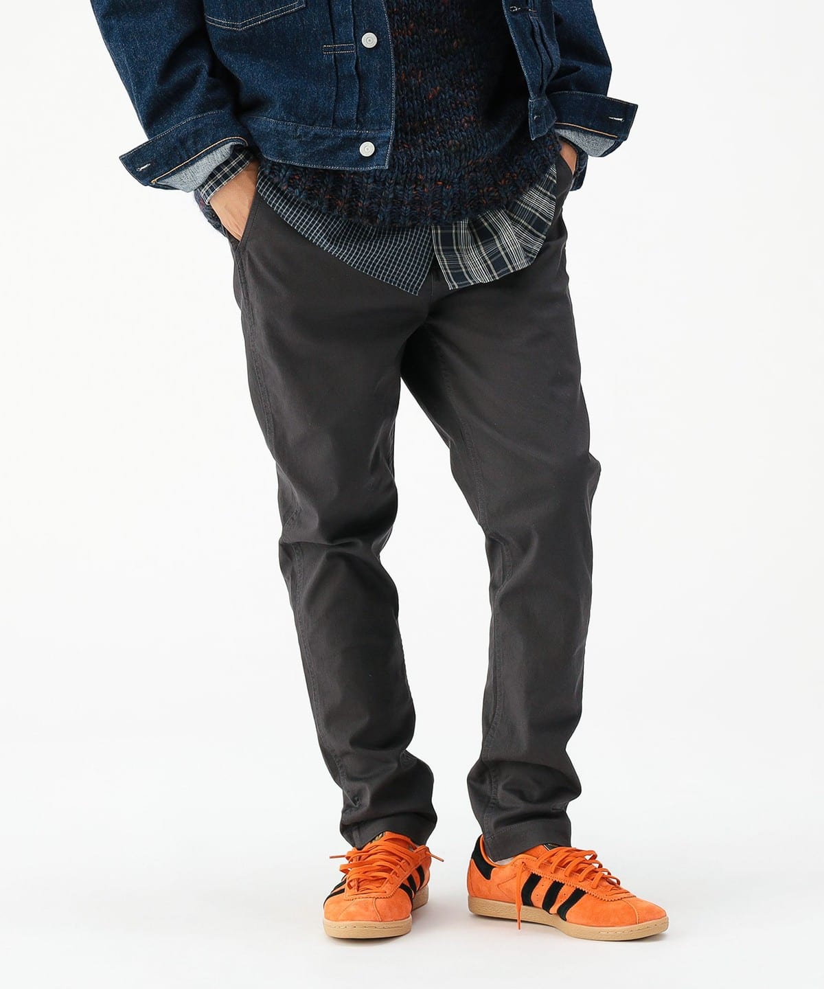 BEAMS Stretch Tapered Chino
