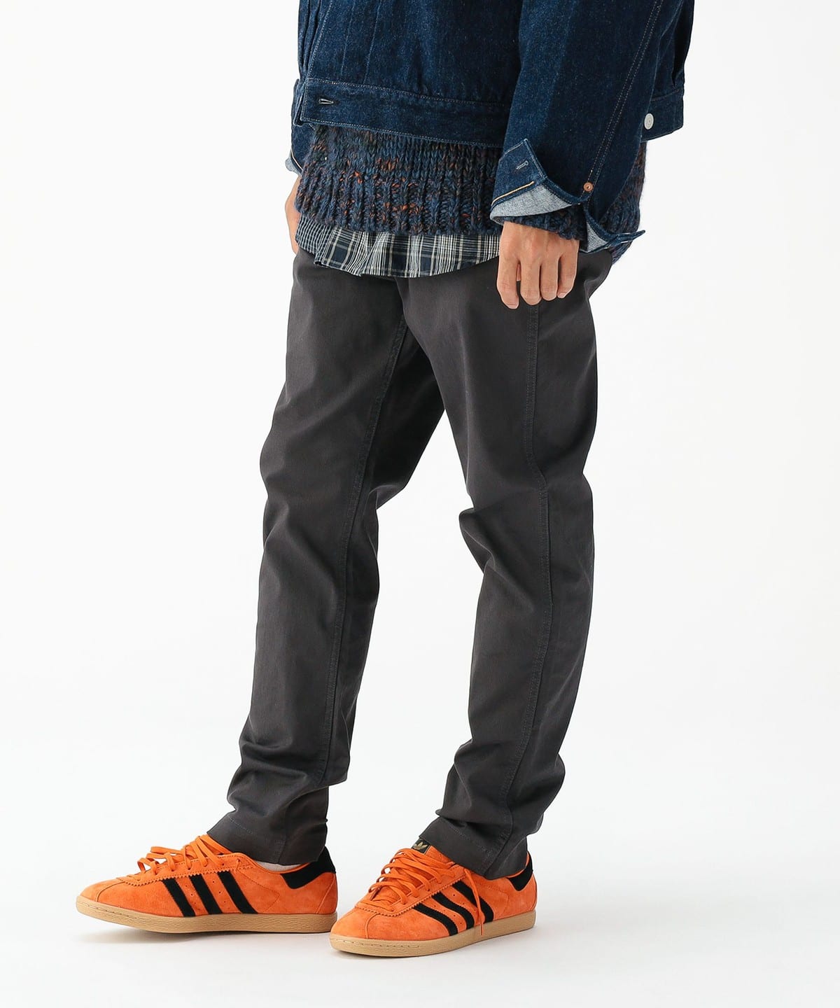 BEAMS Stretch Tapered Chino