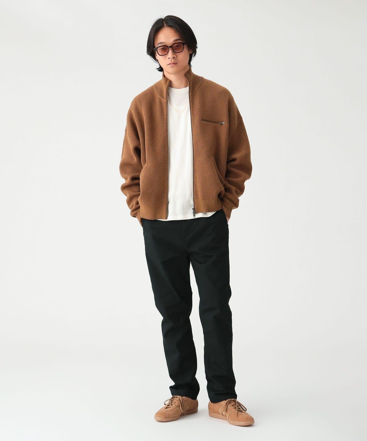 BEAMS Stretch Tapered Chino