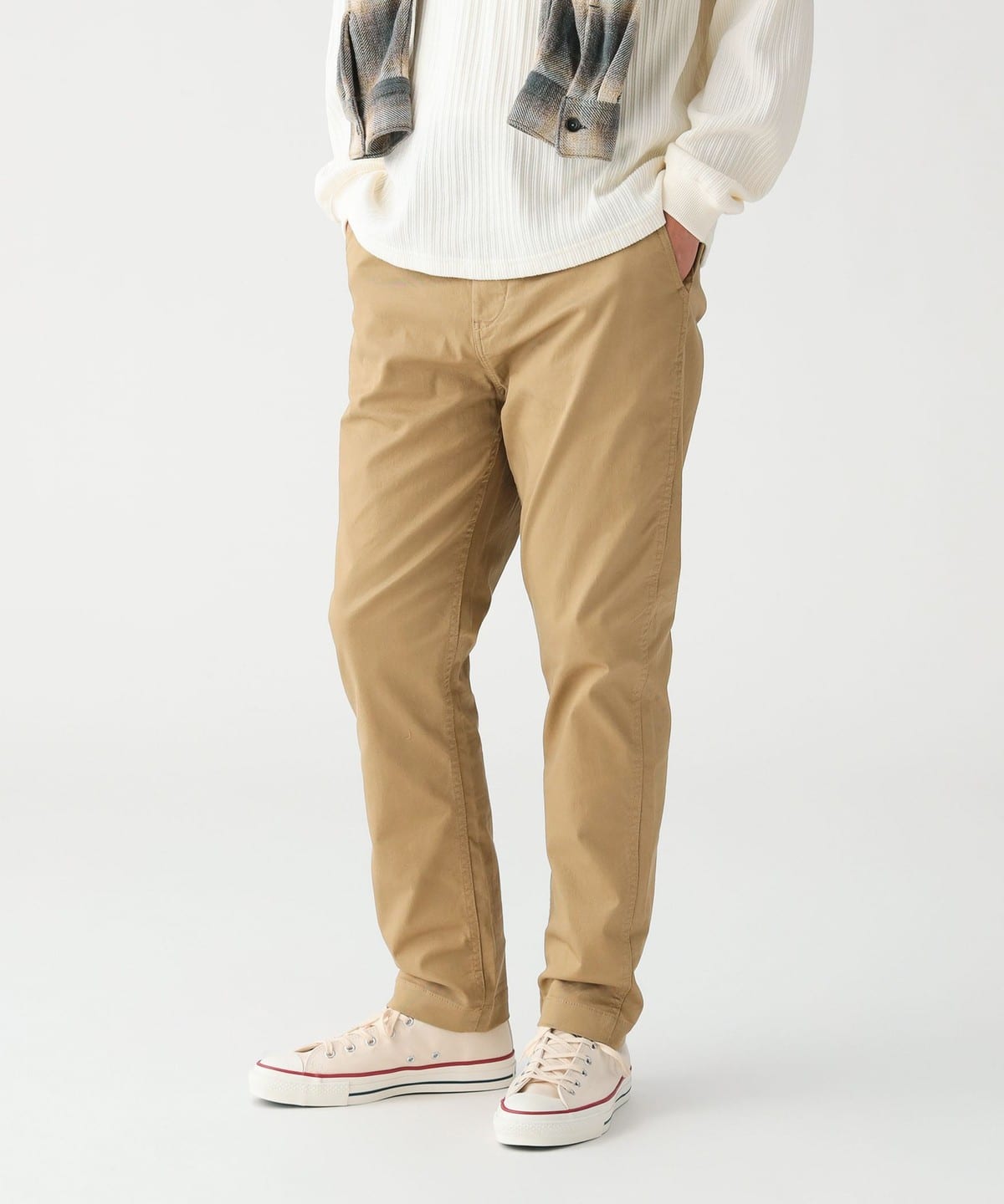 BEAMS Stretch Tapered Chino