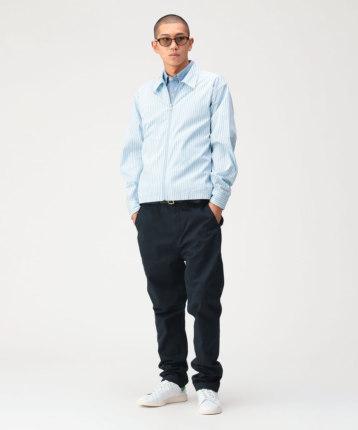 BEAMS Stretch Tapered Chino