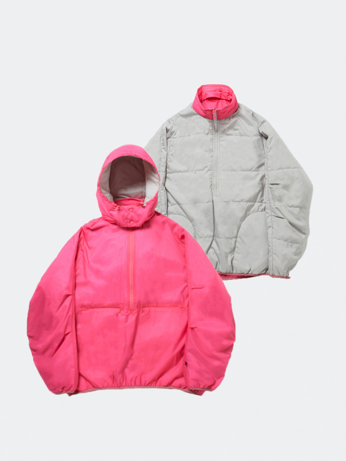 DAIWA PIER39 TECH REVERSIBLE PULLOVER PUFF JACKET