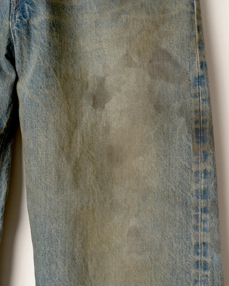 refomed RIGHT HANDED DENIM PANTS “USED“