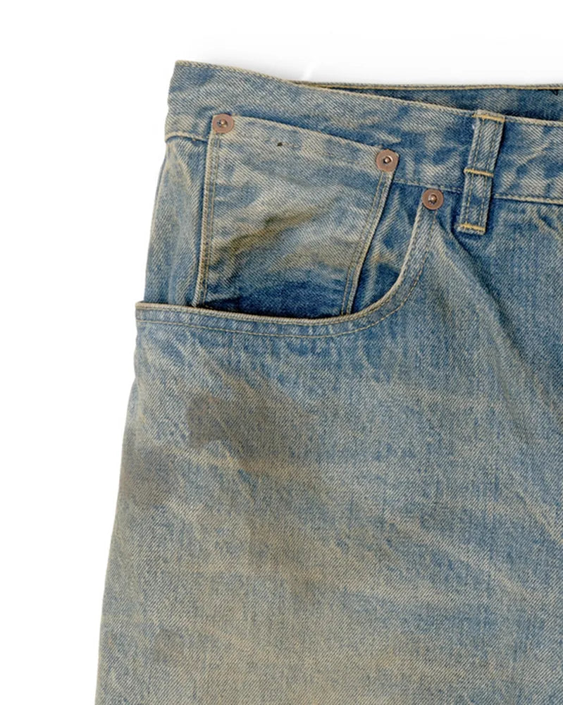 refomed RIGHT HANDED DENIM PANTS “USED“