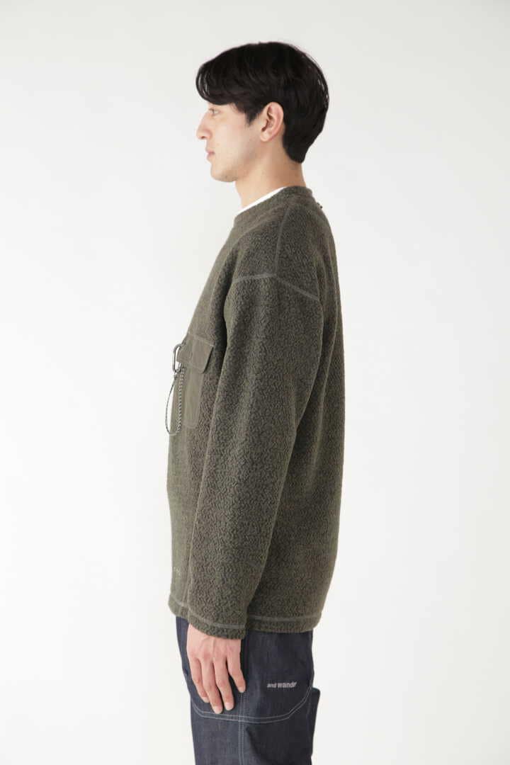and wander re wool JQ crew neck