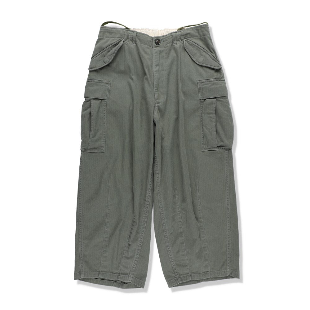 is-ness NU MILITARY BALLOON PANTS