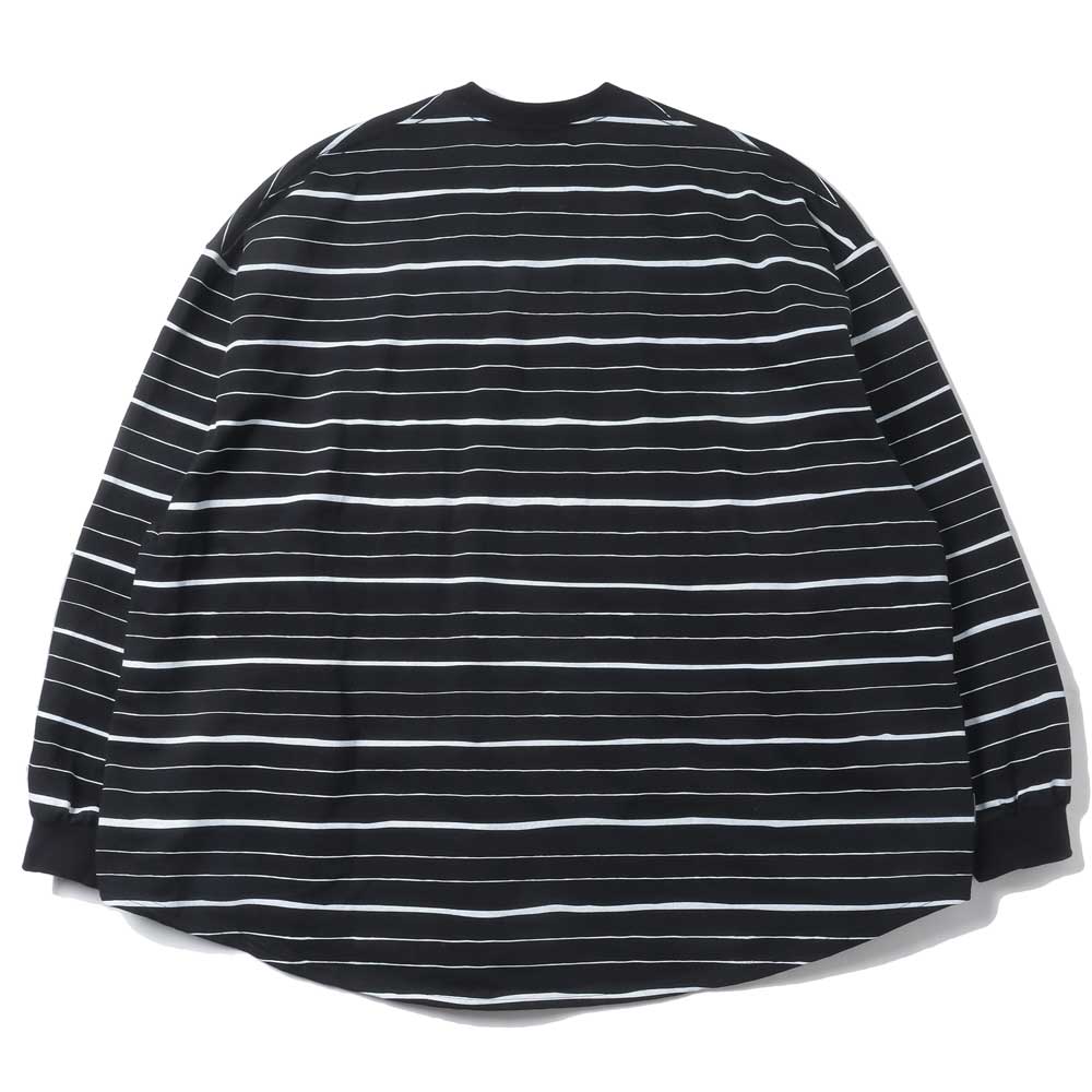 S.F.C (STRIPES FOR CREATIVE) SUPER BIG MIX SIDE STRIPES LS TEE