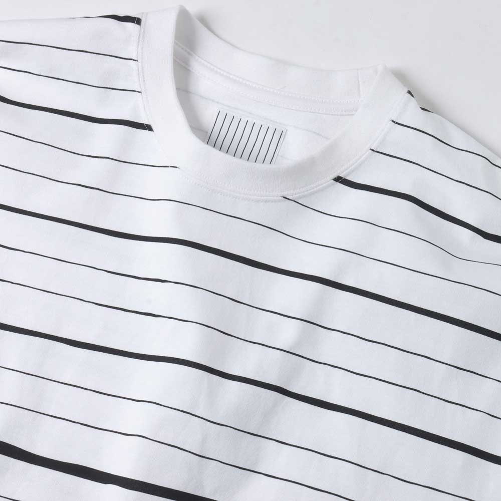 S.F.C (STRIPES FOR CREATIVE) SUPER BIG MIX SIDE STRIPES LS TEE