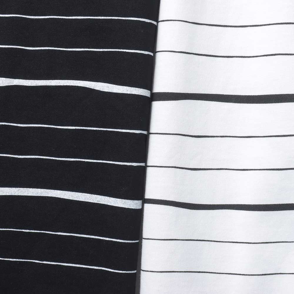 S.F.C (STRIPES FOR CREATIVE) SUPER BIG MIX SIDE STRIPES LS TEE