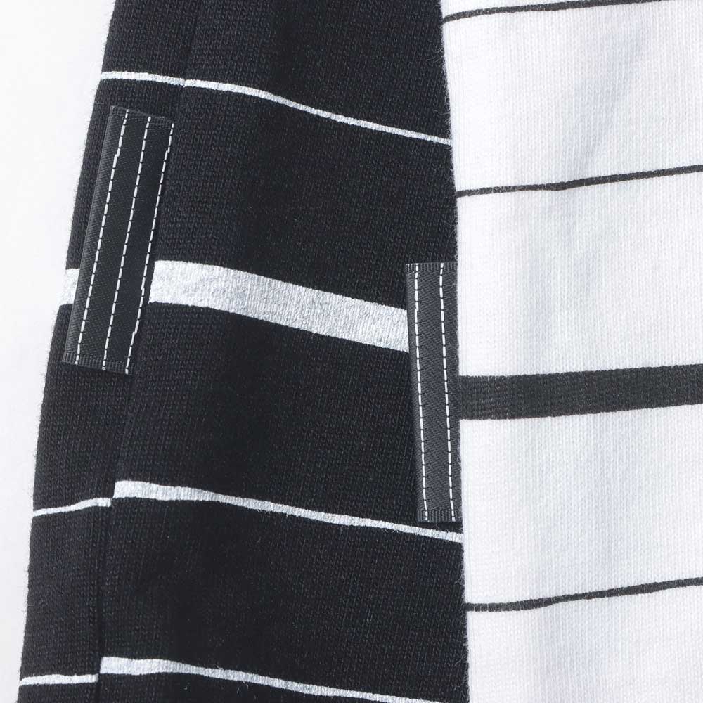 S.F.C (STRIPES FOR CREATIVE) SUPER BIG MIX SIDE STRIPES LS TEE