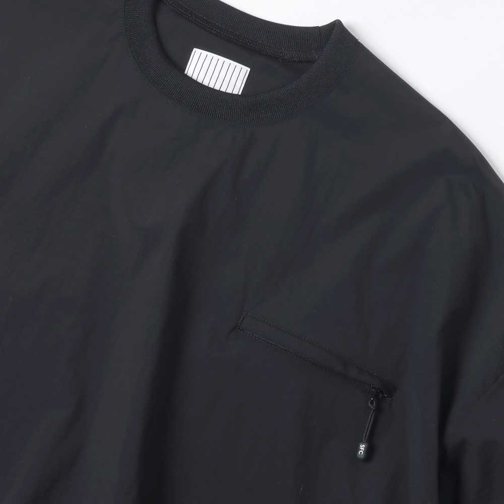 S.F.C (STRIPES FOR CREATIVE) TECH POCKET NYLON LS TEE