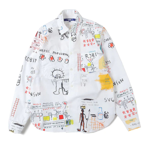 Junya Watanabe Man Jean-Michel Basquiat Shirt