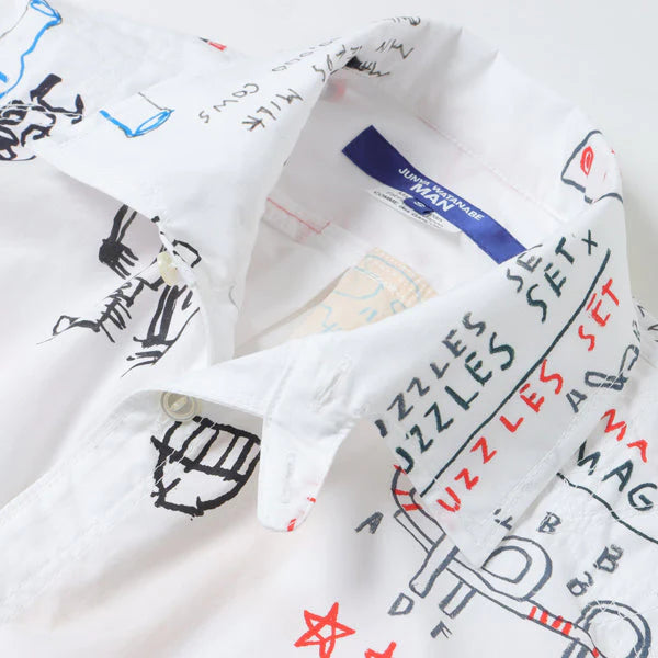 Junya Watanabe Man Jean-Michel Basquiat Shirt