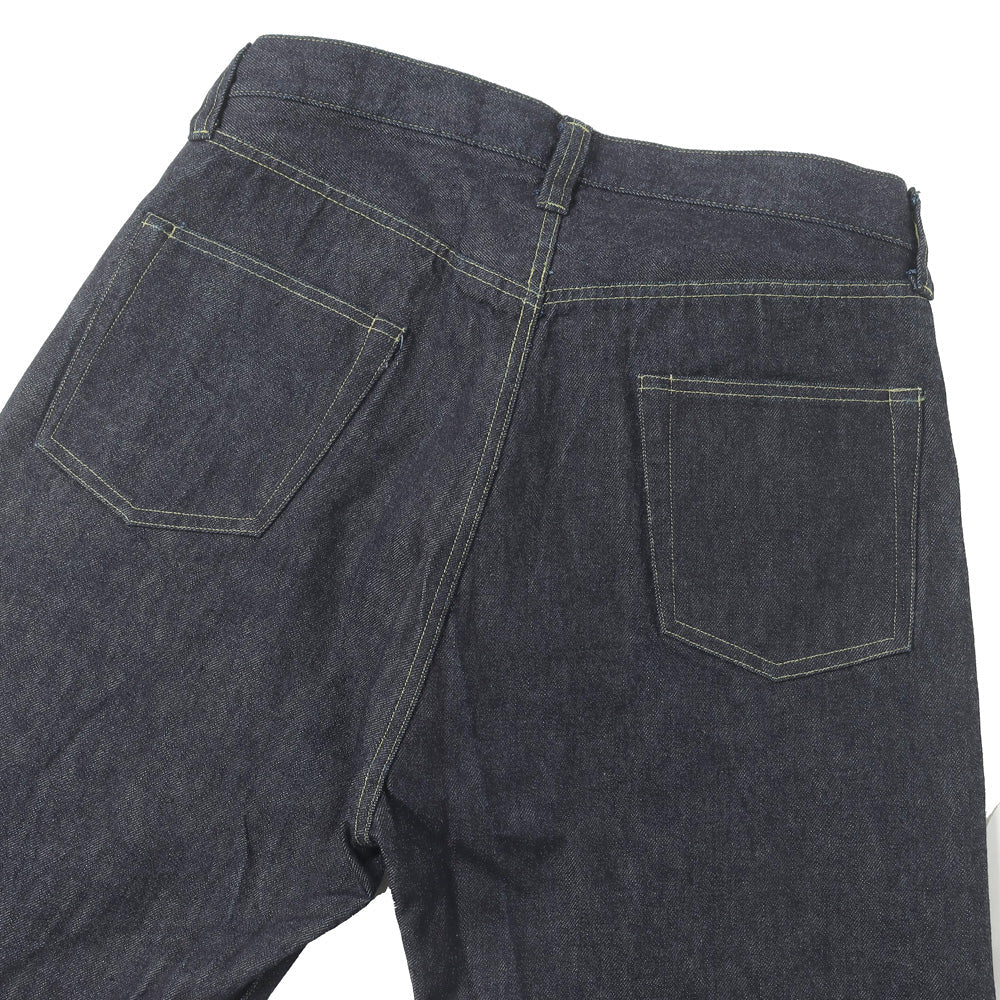 A.PRESSE Washed Denim Wide Pants (ONE WASH)