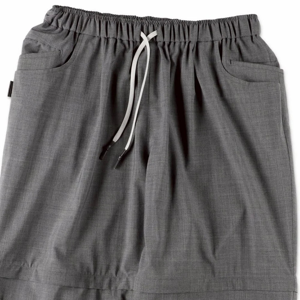 S.F.C (STRIPES FOR CREATIVE) DETACHABLE S WOOL PANTS