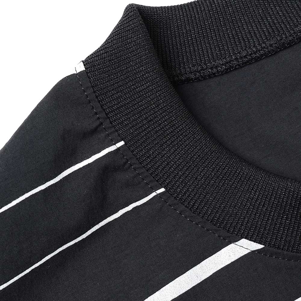 S.F.C (STRIPES FOR CREATIVE) SUPER BIG MIX STRIPE LS NYLON TEE