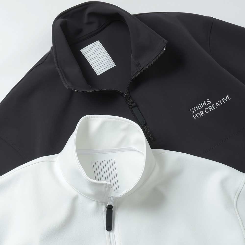 S.F.C (STRIPES FOR CREATIVE) HALF ZIP JACKET
