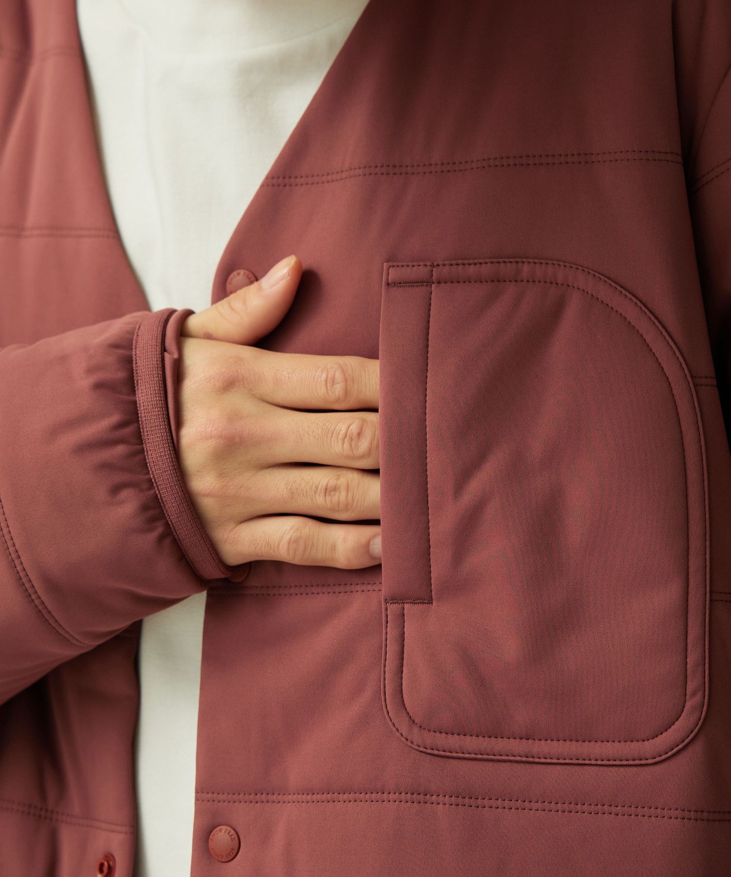 snow peak Flexible Insulated Cardigan – unexpected store