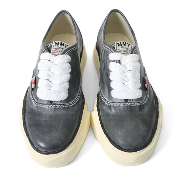 Maison MIHARA YASUHIRO BAKER Original Sole Lowtop Leather Sneaker Black