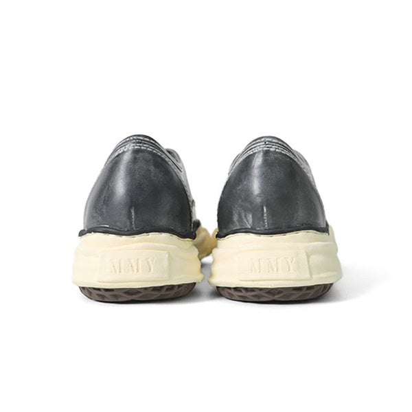 Maison MIHARA YASUHIRO BAKER Original Sole Lowtop Leather Sneaker Black