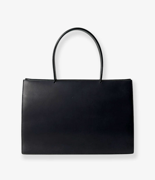 Aeta SQUARE-SHAPED TOTE BAG SHORT HANDLE M