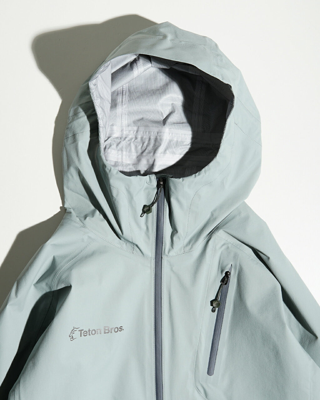 Light grey rain jacket best sale