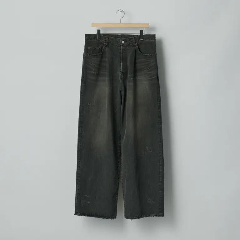 ssstein BAGGY DENIM JEANS