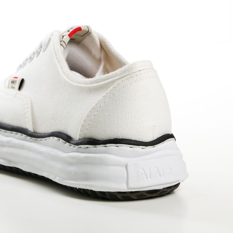 Maison MIHARA YASUHIRO BAKER Original Sole Canvas Lowtop Sneaker White