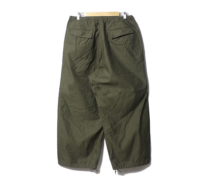 orSlow LOOSE FIT ARMY TROUSER (ARMY GREEN)