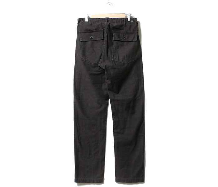 orSlow US ARMY SLIM FIT FATIGUE PANTS (black stone) – unexpected store