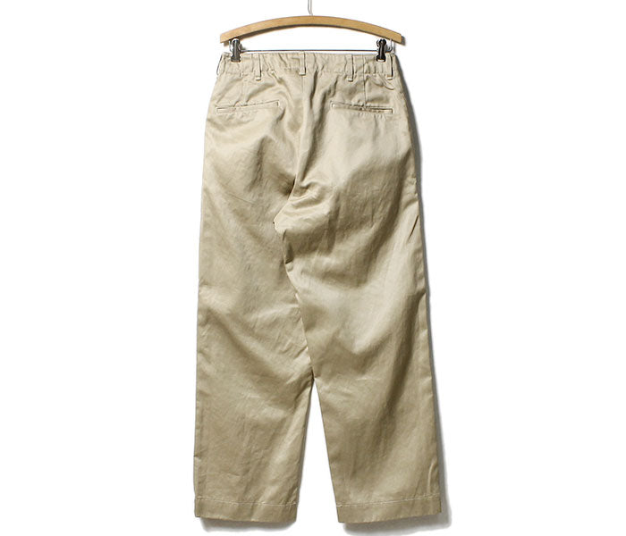 orSlow VINTAGE FIT ARMY TROUSER (Khaki) – unexpected store