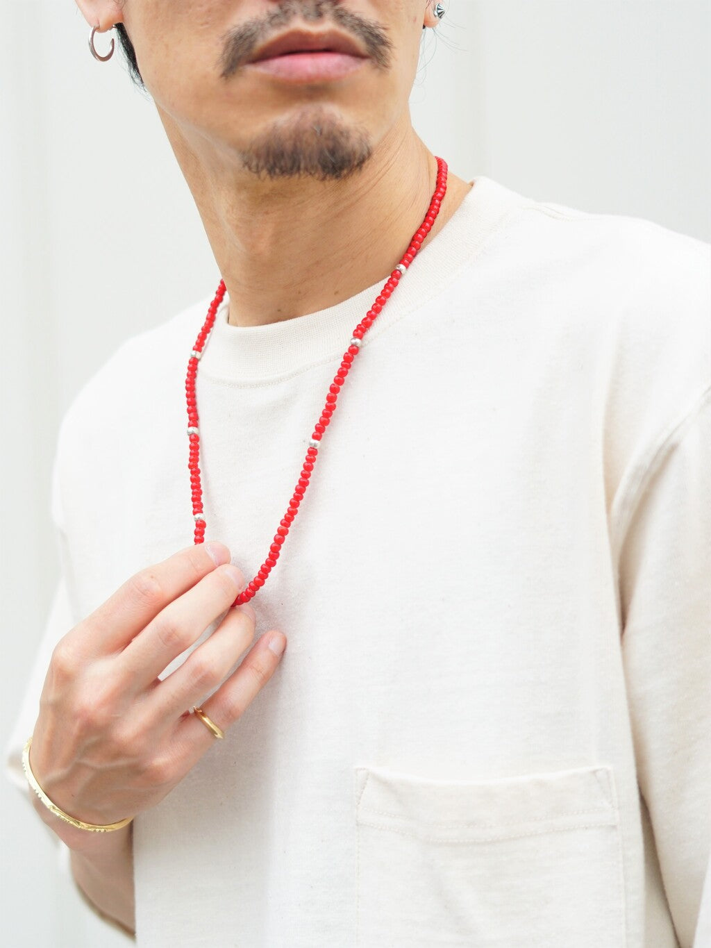 LARRY SMITH ／廃盤BEADS NECKLESS 70CM | nate-hospital.com