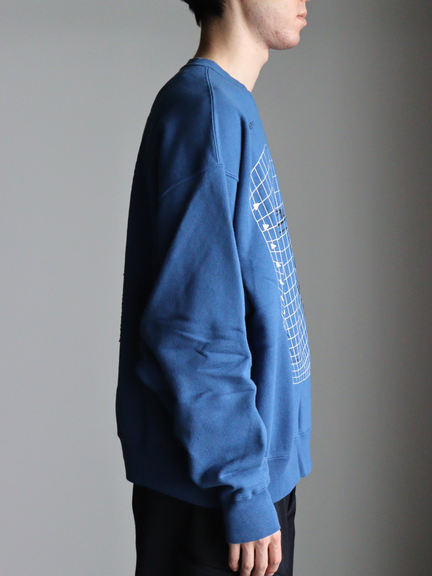 Cav Empt C.E WASTE GRID CREW NECK