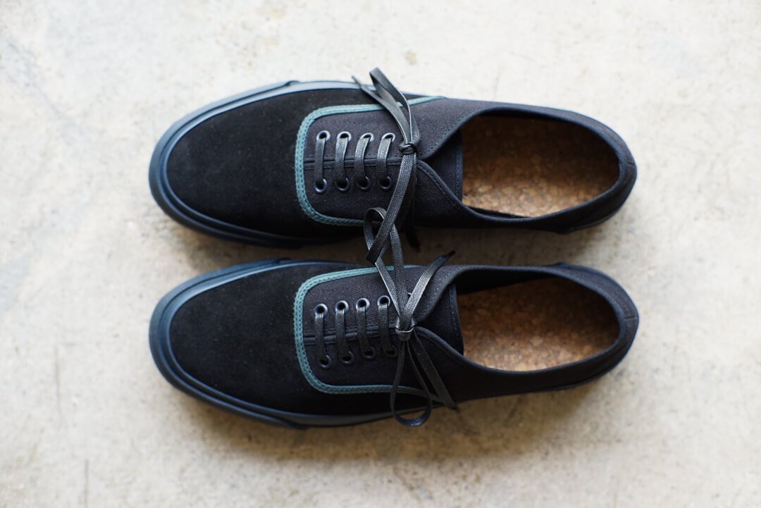 DOEK SHOE INDUSTRIES OXFORD - BLACK TEAL