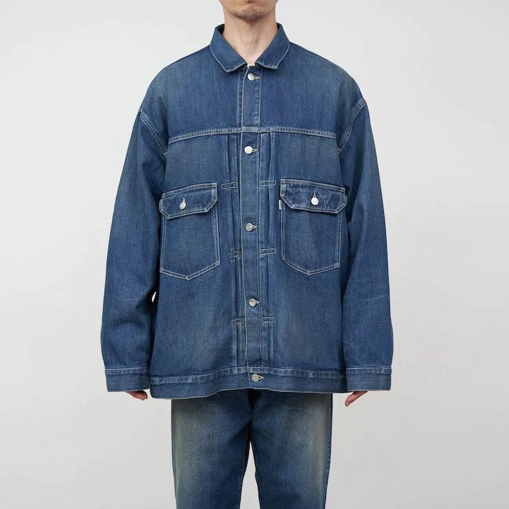 Graphpaper Selvage Denim Jacket - Dark Fade – unexpected store