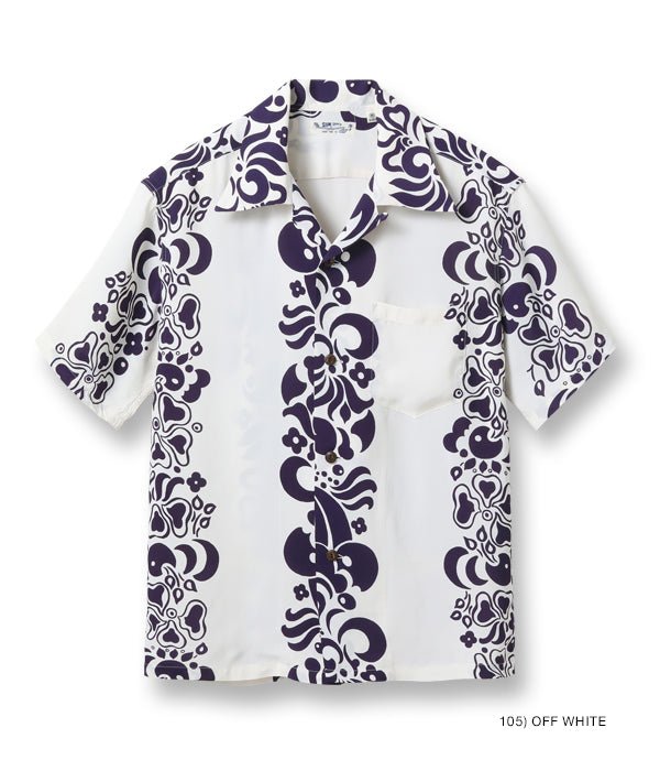 SUN SURF RAYON HAWAIIAN SHIRT “TAHITIAN PRINT”