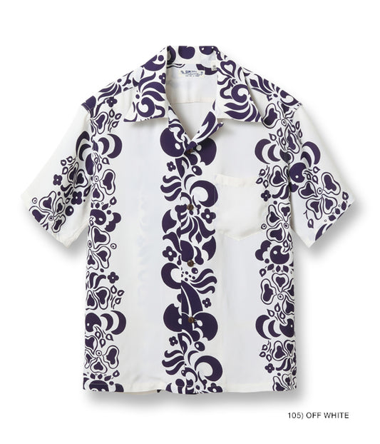 SUN SURF RAYON HAWAIIAN SHIRT “TAHITIAN PRINT”