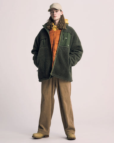 THE NORTH FACE PURPLE LABEL Wool Boa Fleece Field Jacket 
