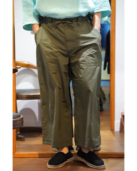 <23SS> Porter Classic WEATHER WIDE PANTS