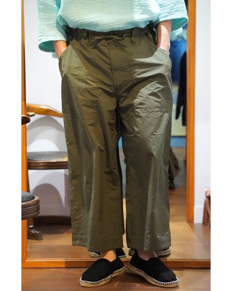 WEATHER WIDE PANTS3回ほど着用した程度の美品です