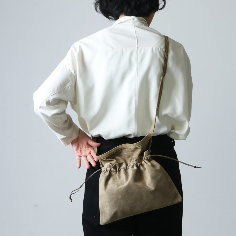 Hender Schemered cross bag small ベージュ-