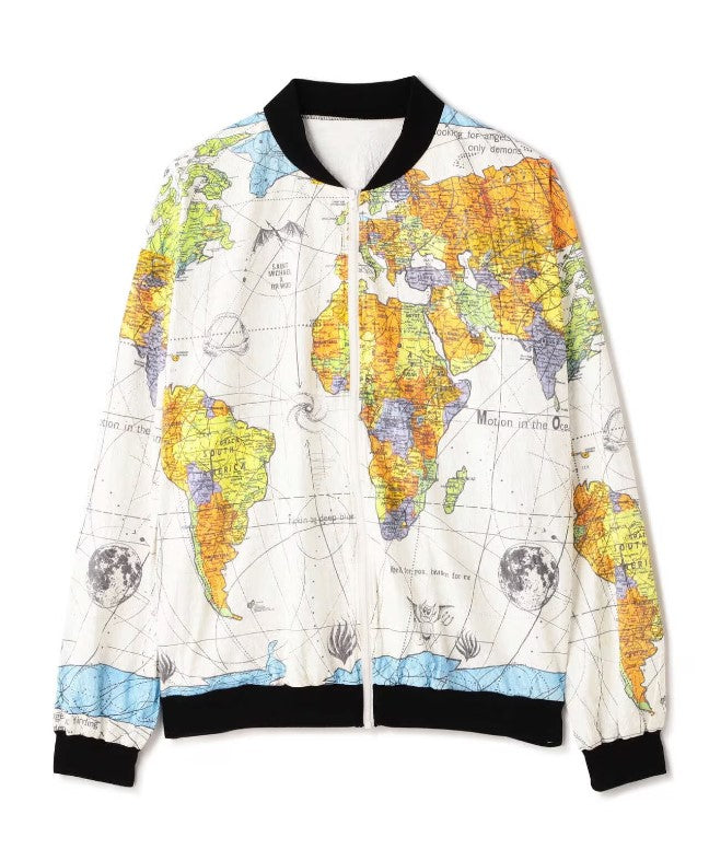 SAINT MICHAEL BJ_PARER JKT/WORLD MAP/W