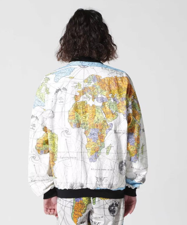 SAINT MICHAEL BJ_PARER JKT/WORLD MAP/W